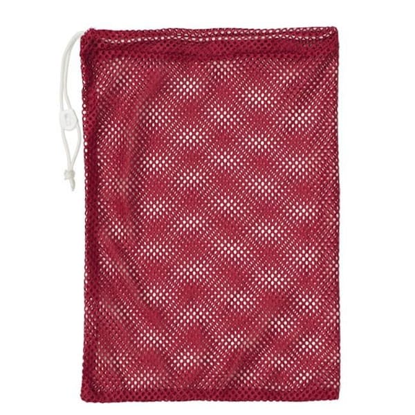 Champion Sports MB18RD 12 x 18 in. Mesh Equipment Bag; Red MB18RD - main